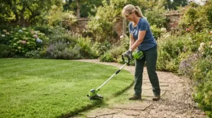 Looking at brush cutter vs strimmer models for neat lawn edge trimming around flower beds.